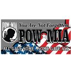 U.S.A. Waving Flag POW MIA Towel