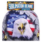 Patriotic Beanie, Scrap Metal Eagle