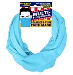 Seemless Face Mask, Light Blue