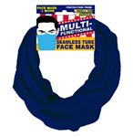 Seemless Face Mask, Navy Blue