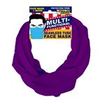 Seemless Face Mask, Purple