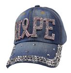 Denim Bling Hope Cap