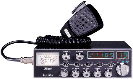 Galaxy DX959G AM SSB 40 Channel Deluxe CB Radio