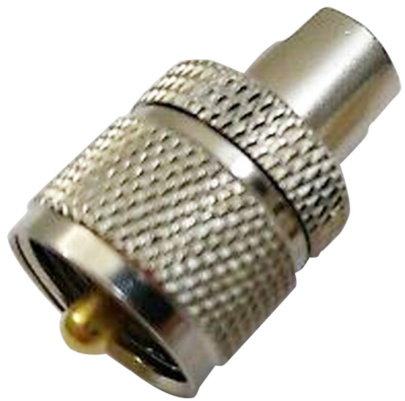40-8009 Adapts FME-M to PL259 Connector