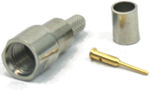 408015A FME-M Crimp Connector for RG58AU Coax Cable