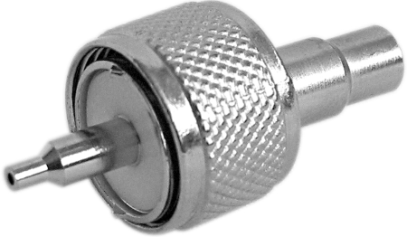 Male UHF Crimp Connector for RG58 Coax Cable