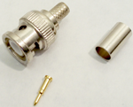 BNC10-8X Male BNC Crimp-On Connector