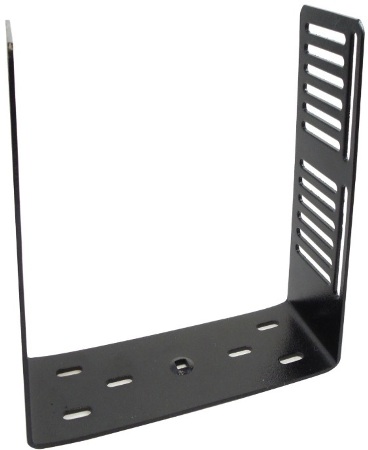 Heavy Duty 8 x 9 x 3 in Deep Mounting Bracket for Two Radios