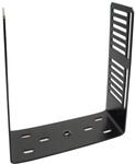 Heavy Duty 8 x 9 x 3 in Deep Mounting Bracket for Two Radios