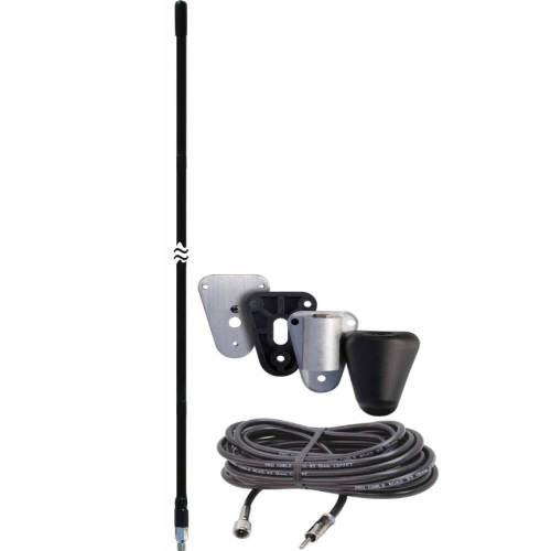 Freightliner Cascadia Read Cab Mount AM FM Antenna Kit
