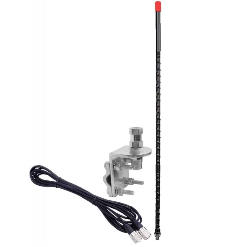Cobra 4 ft Mirror Mount Antenna Kit