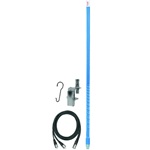 Firestik 4ft Blue Antenna Kit with Mirror Mount