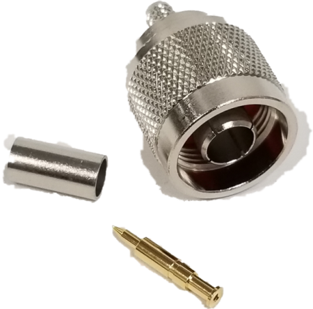 N Male Crimp for RG58