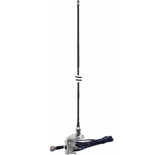 Everhardt 4ft Fiberglass Antenna Kit with Mirror Mount