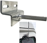 Aluminum Single Post Spot Mirror Bar Mounting Bracket