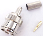 Quick Disconnect TNC Crimp-On Connector for RG58 Coax Cable