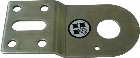 Stainless Steel Antenna Hood Bracket for 95 & Up Dodge Ram Trucks