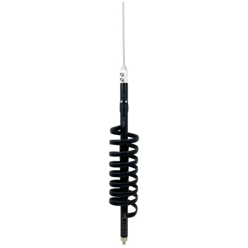 Viper1 25K Watt Black Snake Print Antenna with Glowing Eyes