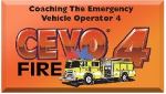 CEVO Fire 4, Driver Response Book