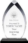 Safe Driving Acrylic Award, Gateway Skyline