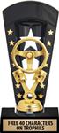 Safe Driving Trophy, Gold Stars, Steering Wheel