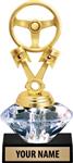 Safe Driving Trophy, Pistons, Steering Wheel