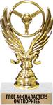 Safe Driving Trophy, Steering Wheel
