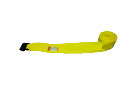 4" x 35' Winch Strap With Flat Hook