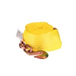 4" x 30' Winch Strap with Chain Anchors