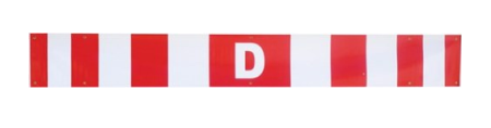 12" x 96" Canadian D Banner w Grommets