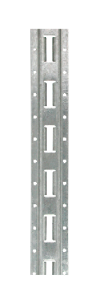 10 Vertical Series E Logistic Tracks Galvanized 10 ft.