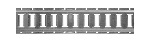 10 Horizontal Series E Logistic Tracks Galvanized 5 ft. Length