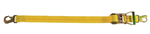 Tie-Down with Snap Hook, 8ft, Fixed End 8"