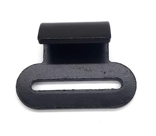 1" Coated Flat Metal Hook