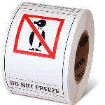 Do Not Freeze 6" x 4" Handling Label