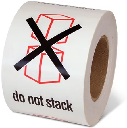 Do Not Stack 6" x 4" Handling Label
