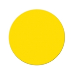 Armor Stripe Circle Shape Floor Marking, Yellow