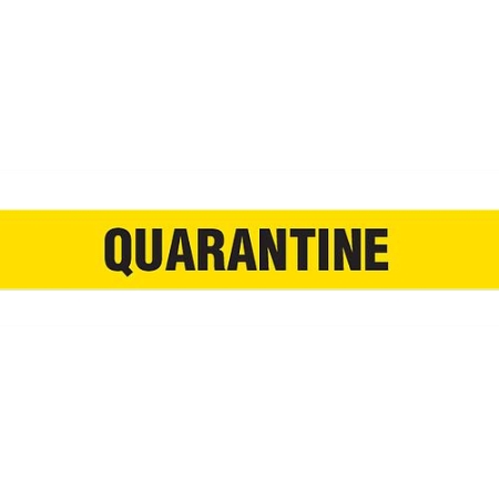 Barricade Tape, Quarantine, Contractor Grade