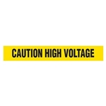 Barricade Tape, Caution High Voltage, Contractor Grade