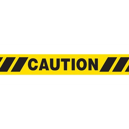 Barricade Tape, Striped, Caution, Contractor Grade