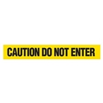 Barricade Tape, Caution Do Not Enter, Contractor Grade