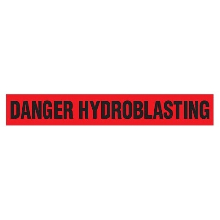 Barricade Tape, Danger Hydroblasting Contractor Grade