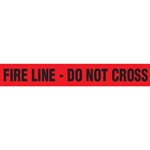 Barricade Tape, Fire Line Do Not Cross, Heavy Duty