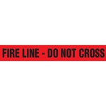 Barricade Tape, Fire Line Do Not Cross, Contractor Grade