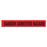 Barricade Tape, Danger Asbestos Hazard, Contractor Grade