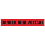 Barricade Tape, Danger High Voltage, Contractor Grade