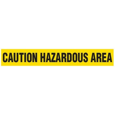 Barricade Tape, Caution Hazardous Area, Contractor Grade