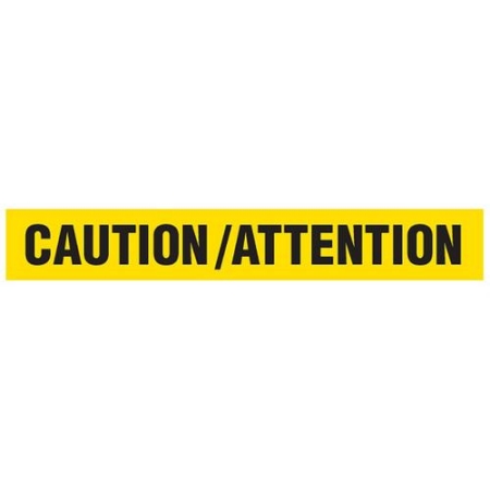 Barricade Tape, Caution Attention, Heavy Duty