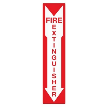 Fire Safety Sign, Fire Extinguisher Arrow