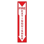 Fire Safety Sign Fire Extinguisher Arrow